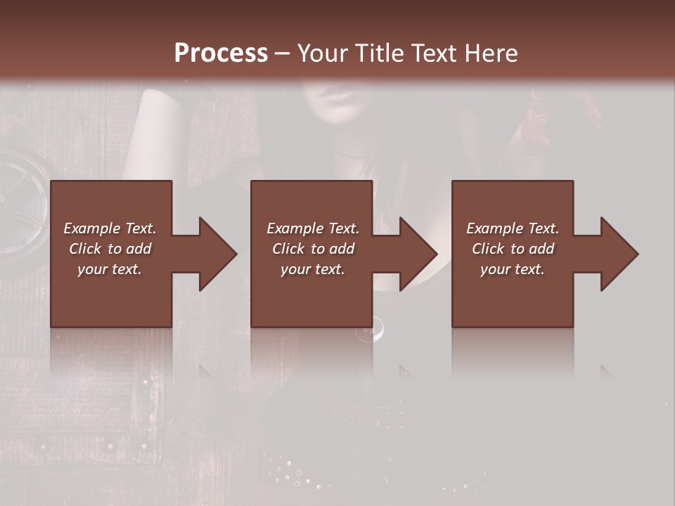Coffre Guerrier Jolie PowerPoint Template