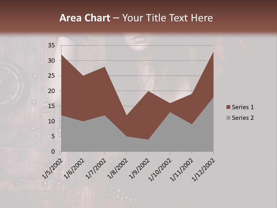 Coffre Guerrier Jolie PowerPoint Template