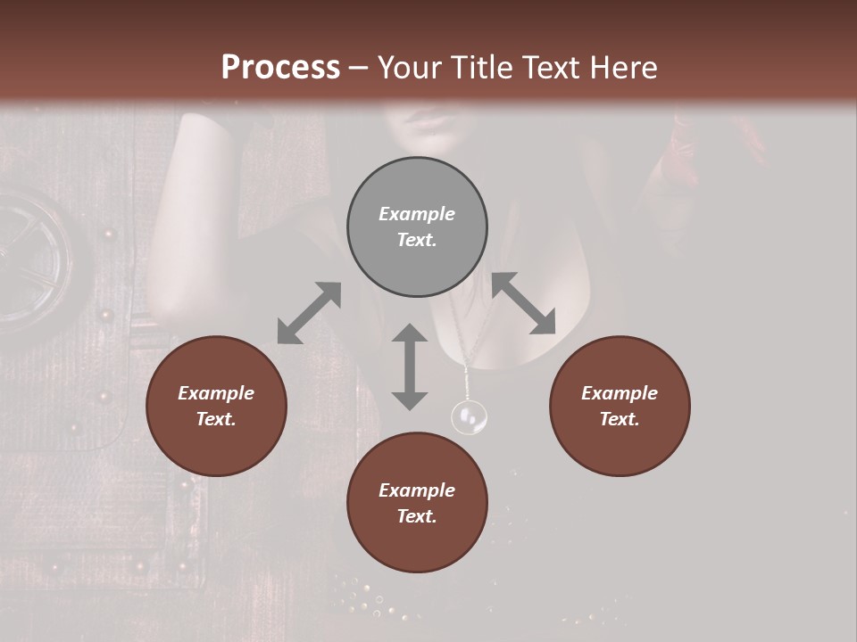 Coffre Guerrier Jolie PowerPoint Template