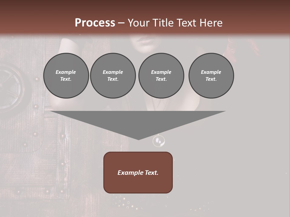 Coffre Guerrier Jolie PowerPoint Template