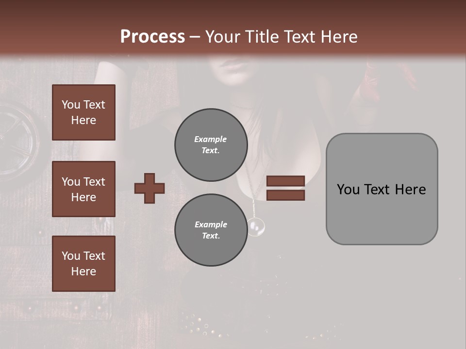 Coffre Guerrier Jolie PowerPoint Template