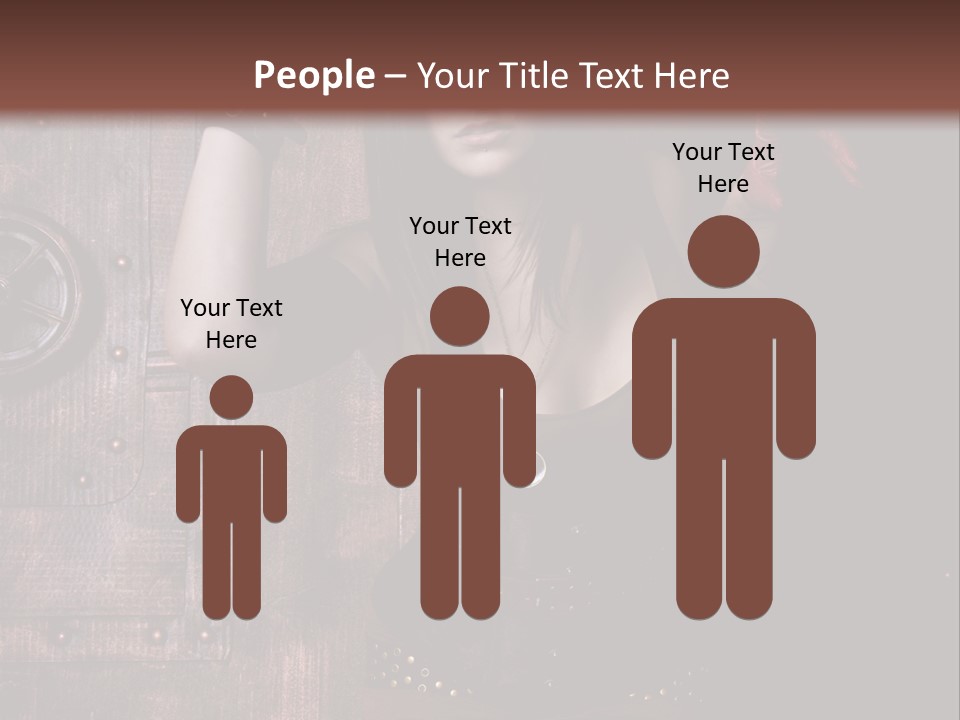 Coffre Guerrier Jolie PowerPoint Template