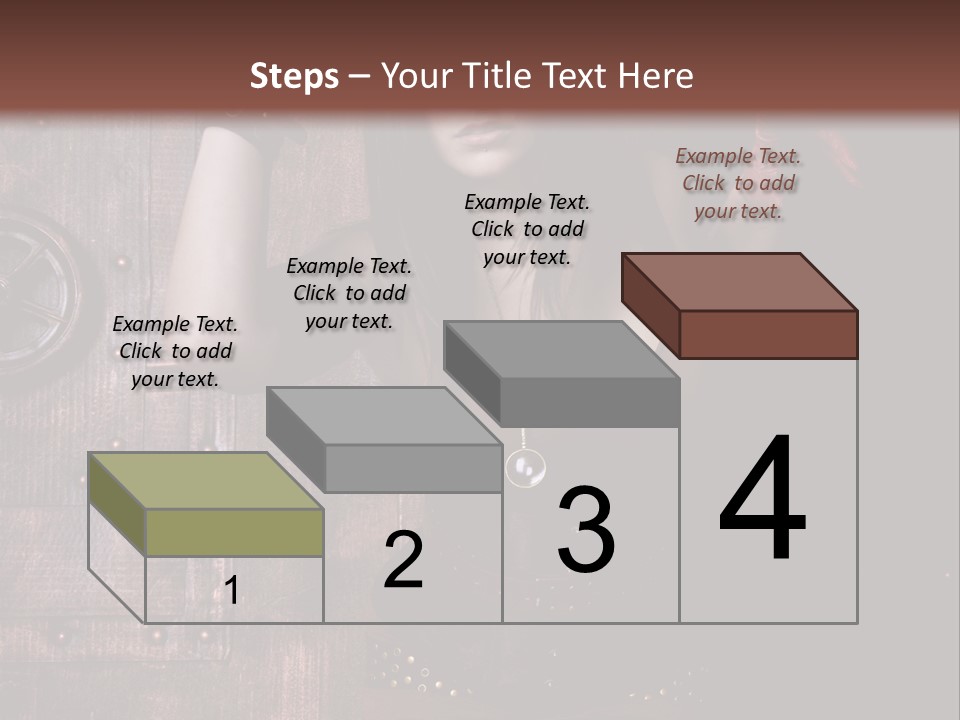 Coffre Guerrier Jolie PowerPoint Template