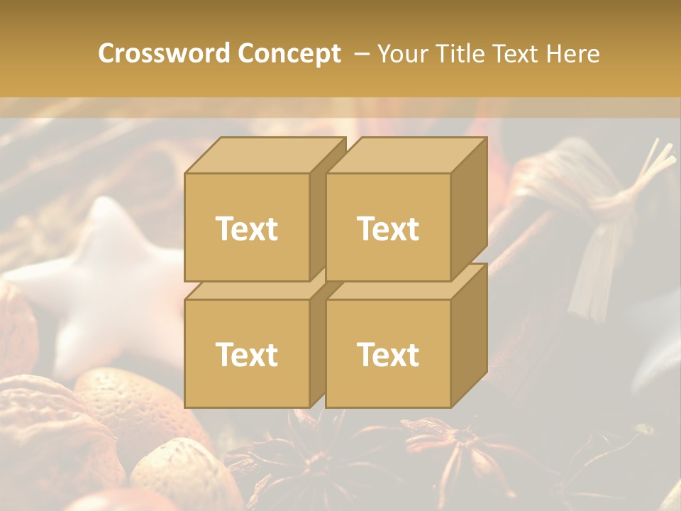 Merry Christmas Christmastide Tealight PowerPoint Template