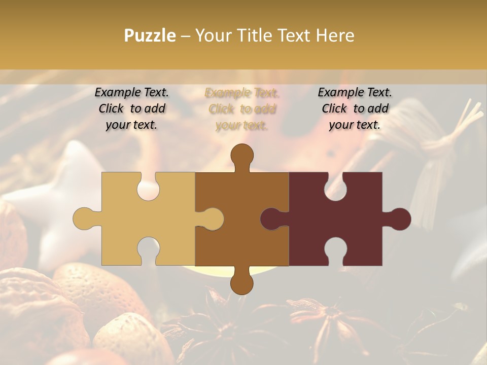 Merry Christmas Christmastide Tealight PowerPoint Template