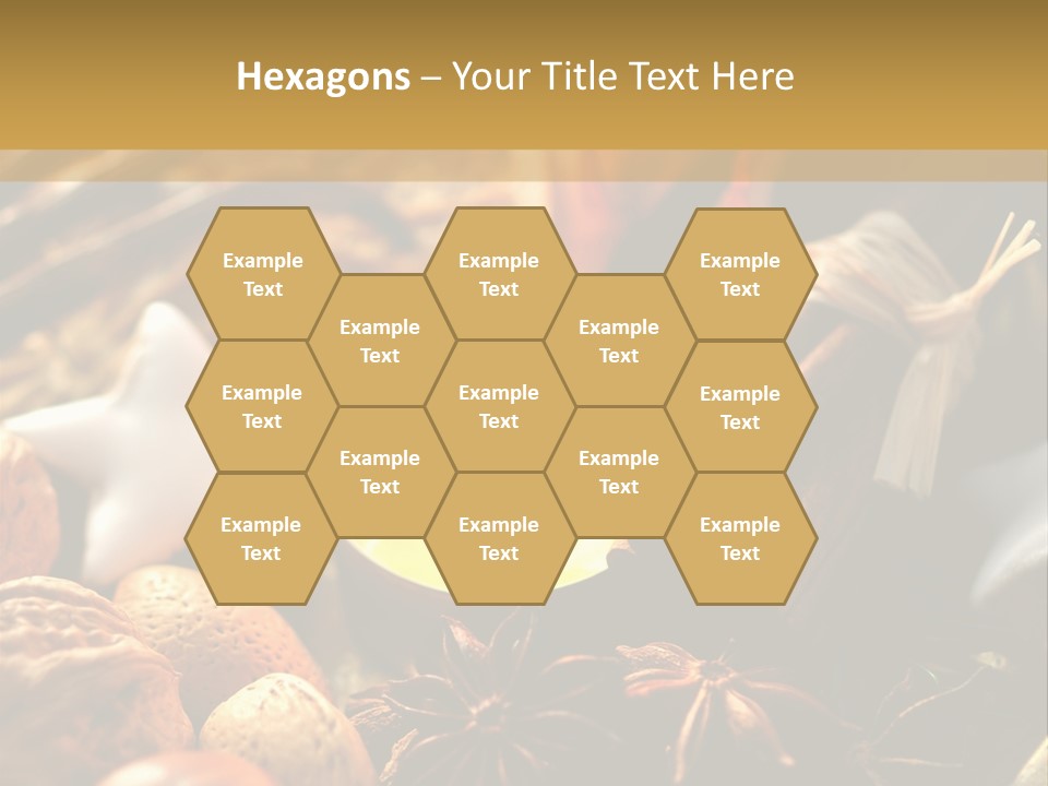 Merry Christmas Christmastide Tealight PowerPoint Template