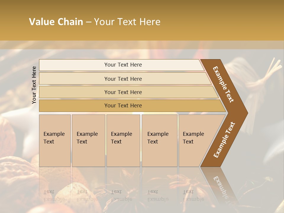 Merry Christmas Christmastide Tealight PowerPoint Template