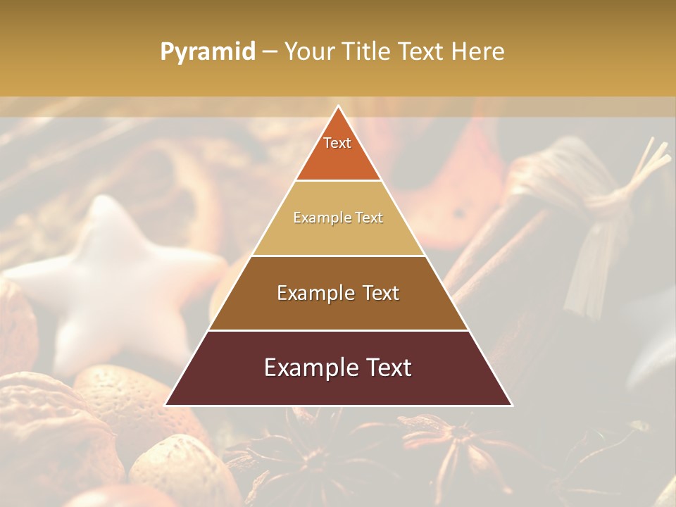 Merry Christmas Christmastide Tealight PowerPoint Template