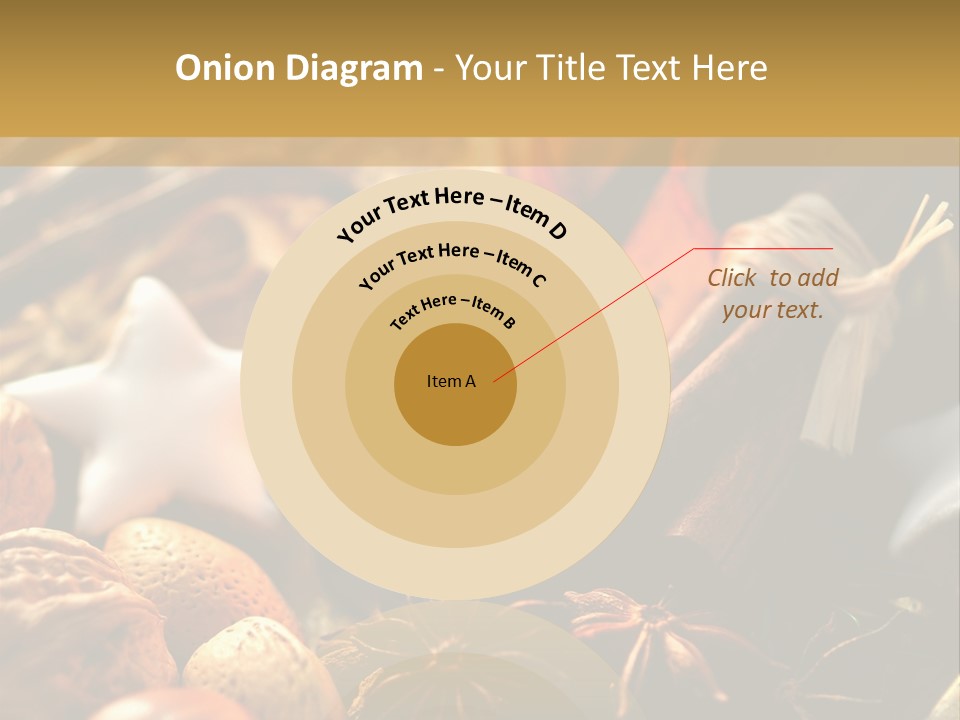 Merry Christmas Christmastide Tealight PowerPoint Template