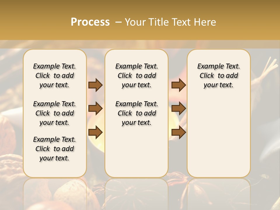 Merry Christmas Christmastide Tealight PowerPoint Template