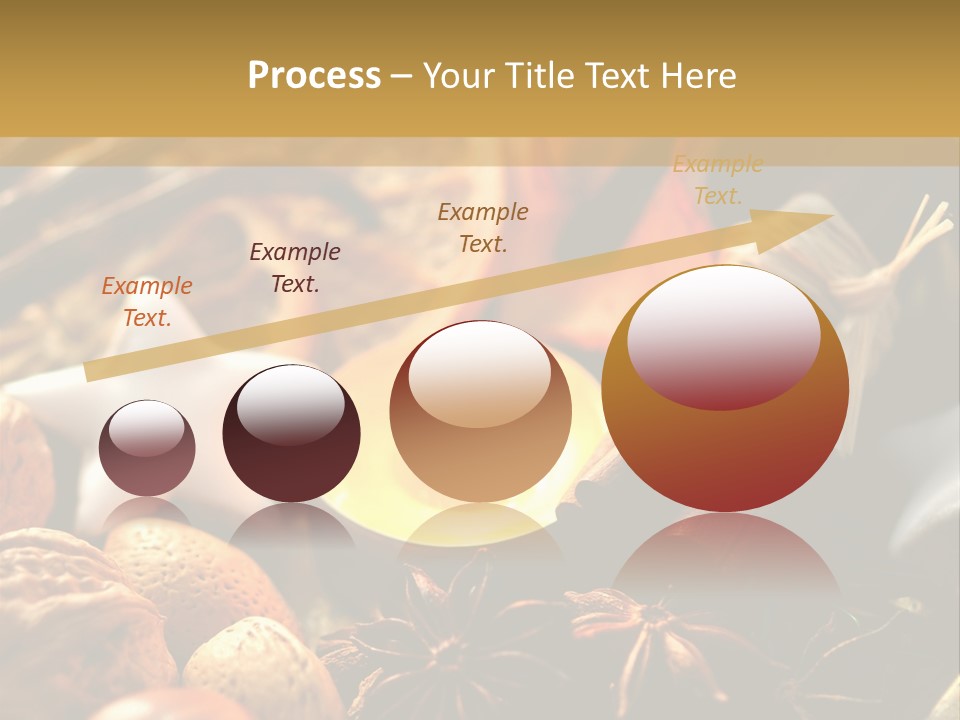 Merry Christmas Christmastide Tealight PowerPoint Template