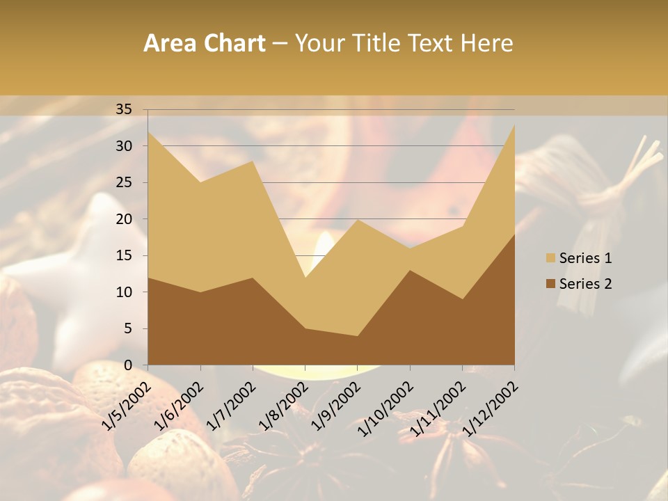 Merry Christmas Christmastide Tealight PowerPoint Template