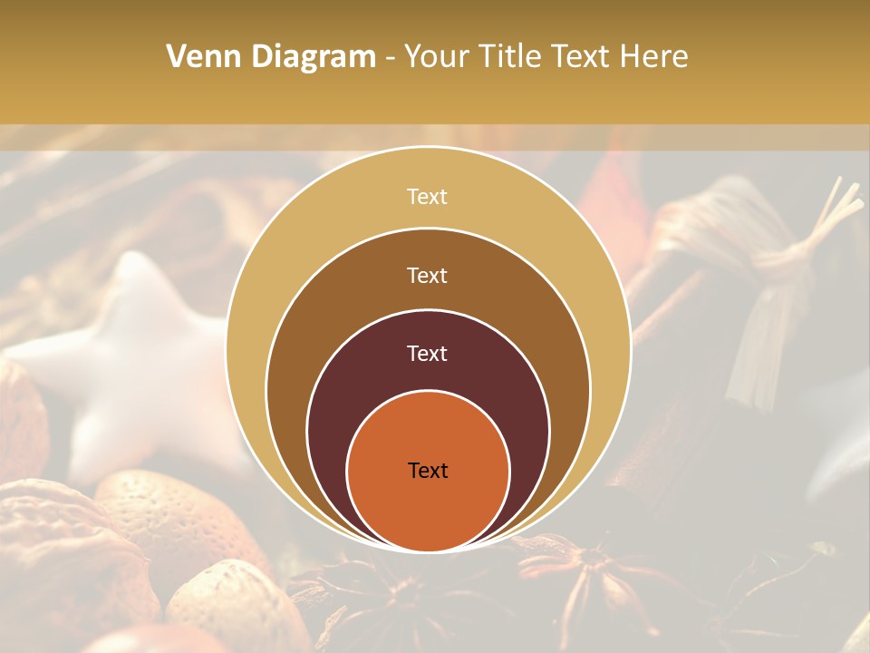 Merry Christmas Christmastide Tealight PowerPoint Template