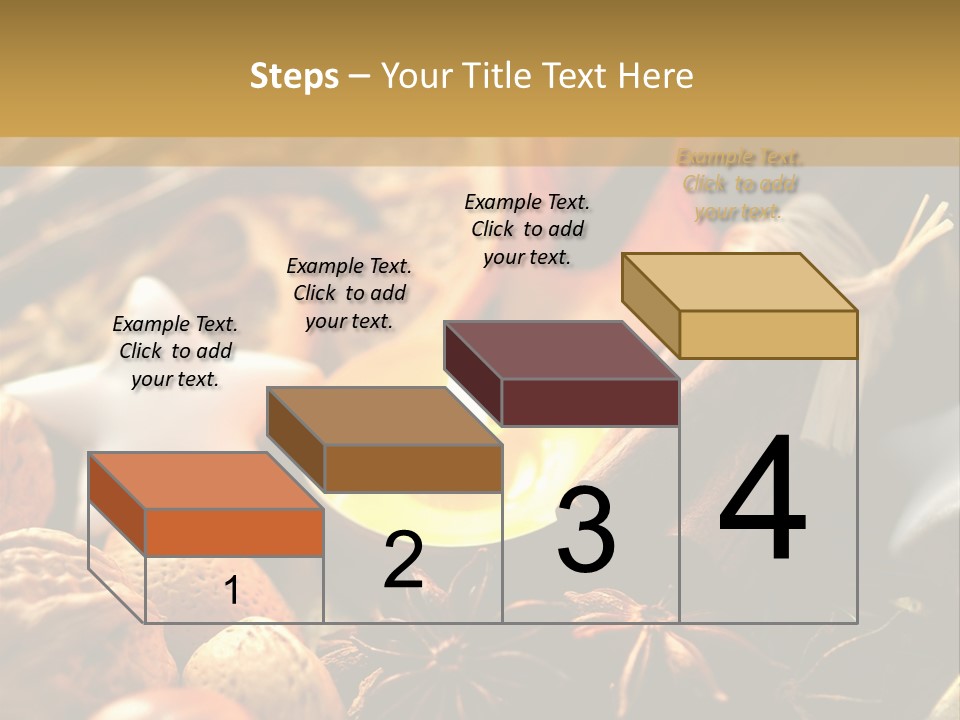 Merry Christmas Christmastide Tealight PowerPoint Template