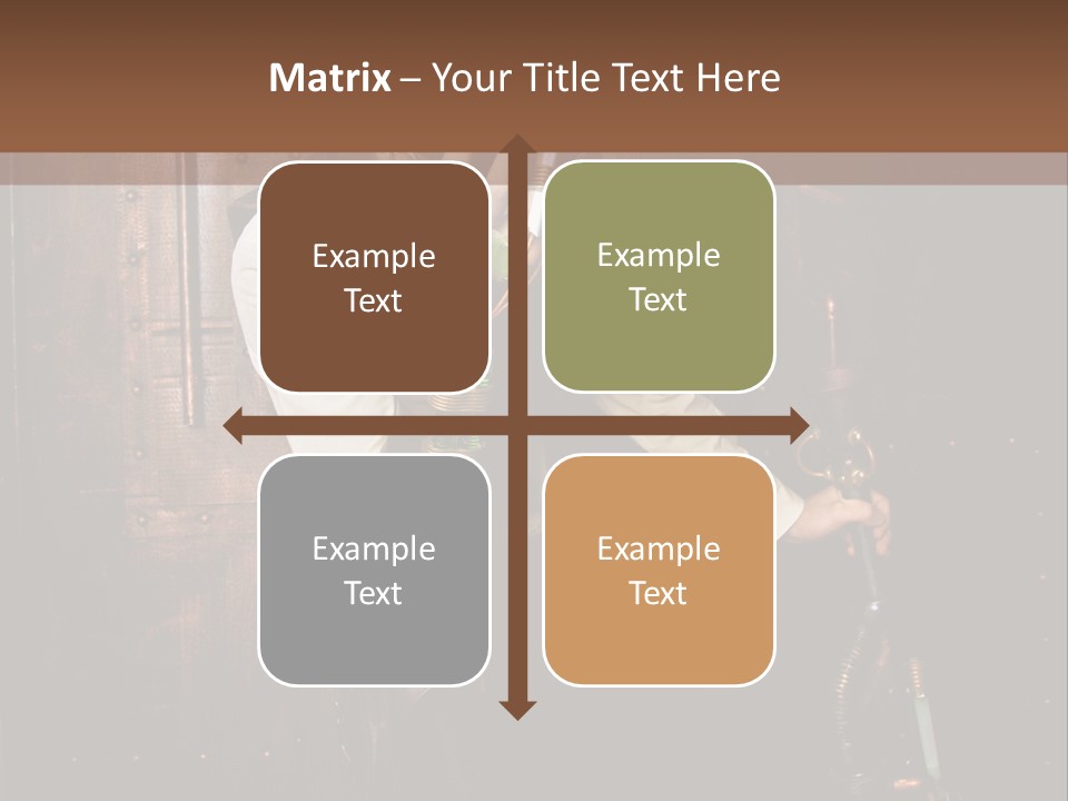 Veste Contact Mitaine PowerPoint Template
