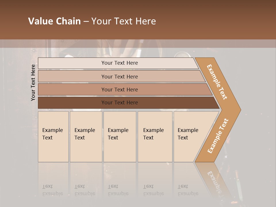 Veste Contact Mitaine PowerPoint Template