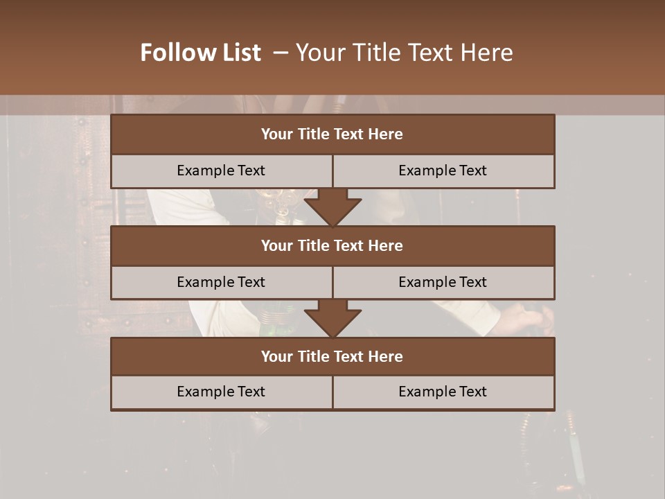 Veste Contact Mitaine PowerPoint Template