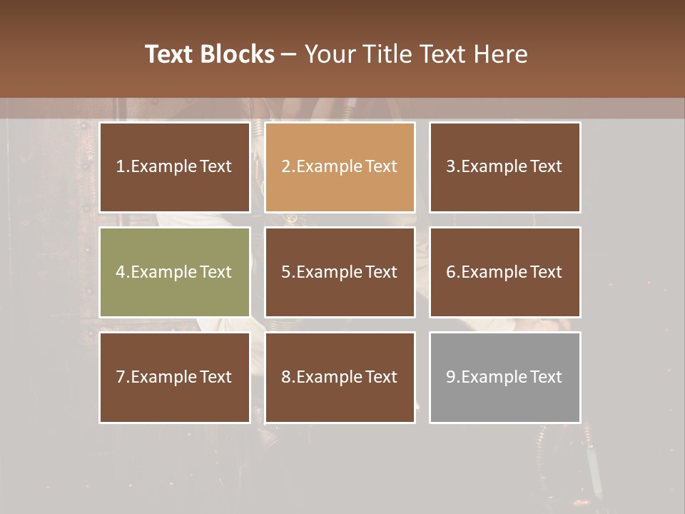Veste Contact Mitaine PowerPoint Template