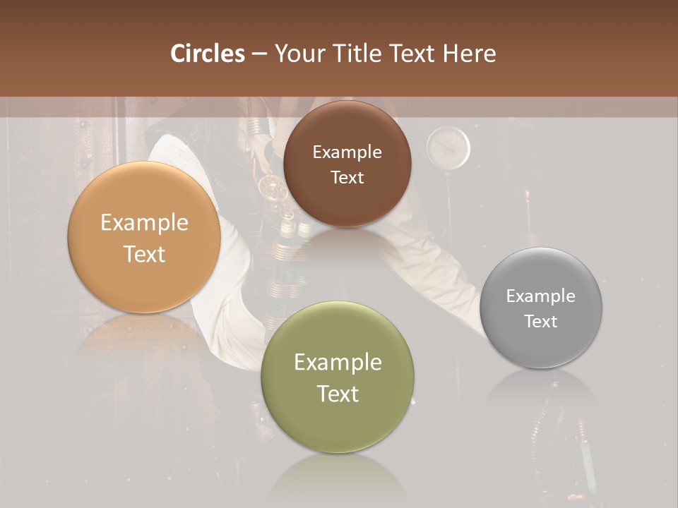 Veste Contact Mitaine PowerPoint Template
