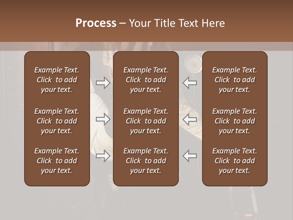 Veste Contact Mitaine PowerPoint Template