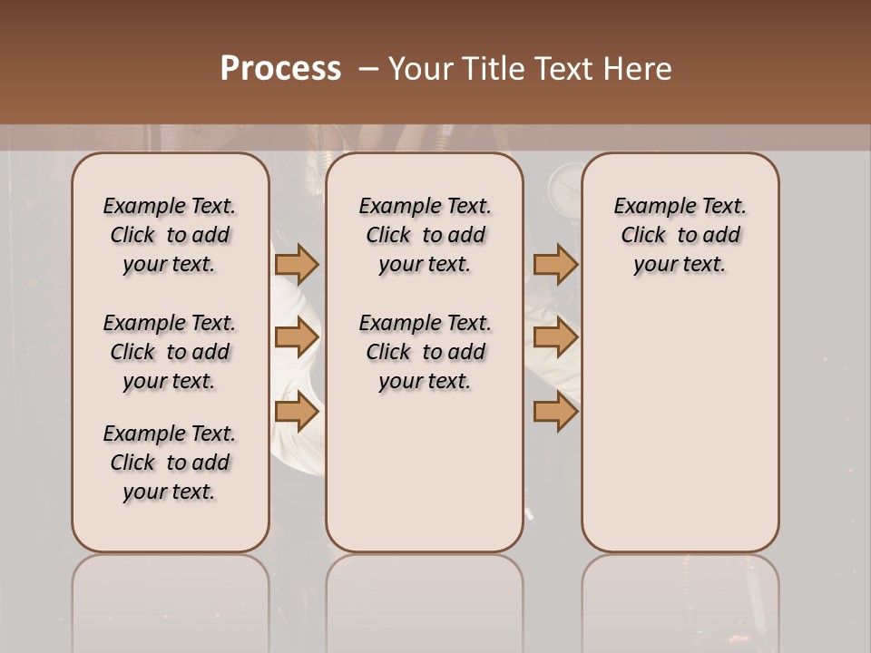 Veste Contact Mitaine PowerPoint Template
