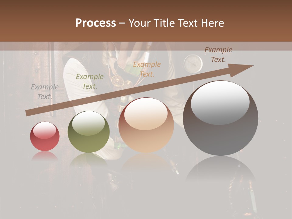Veste Contact Mitaine PowerPoint Template