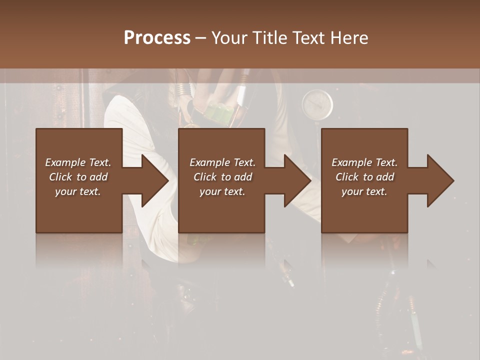 Veste Contact Mitaine PowerPoint Template
