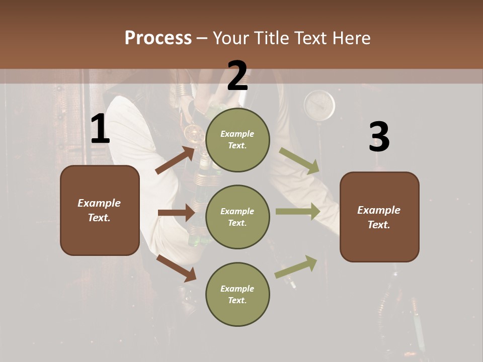 Veste Contact Mitaine PowerPoint Template