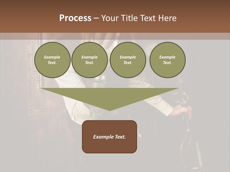 Veste Contact Mitaine PowerPoint Template