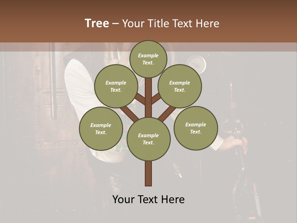 Veste Contact Mitaine PowerPoint Template