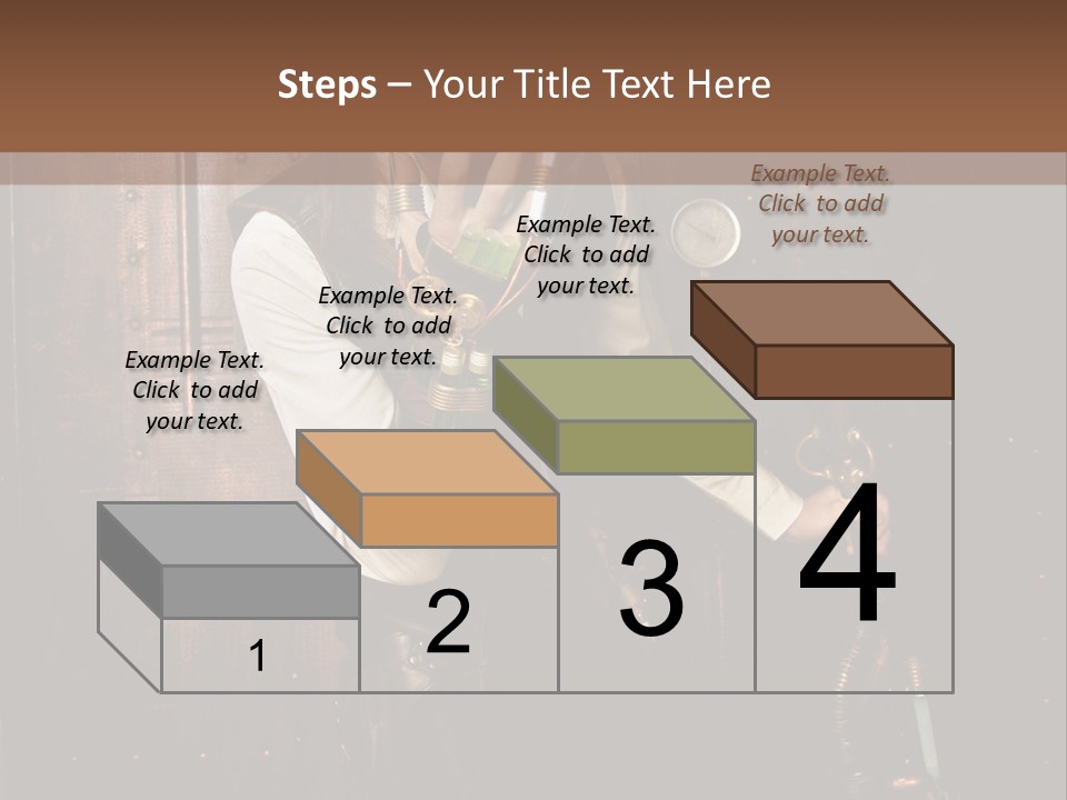 Veste Contact Mitaine PowerPoint Template