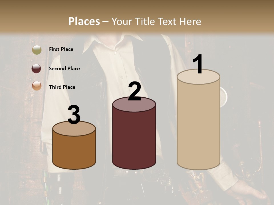 Victorien Ornement Aviator PowerPoint Template