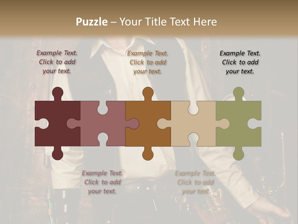 Victorien Ornement Aviator PowerPoint Template
