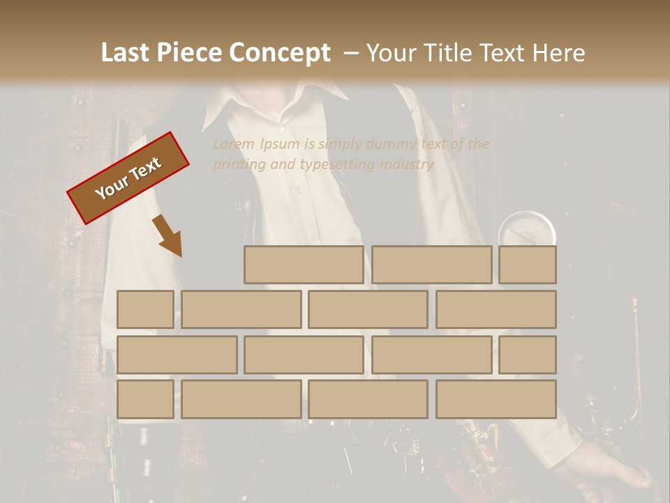 Victorien Ornement Aviator PowerPoint Template