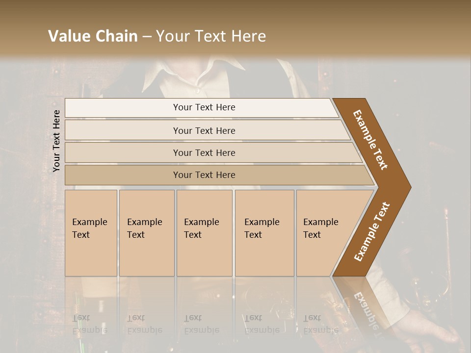 Victorien Ornement Aviator PowerPoint Template
