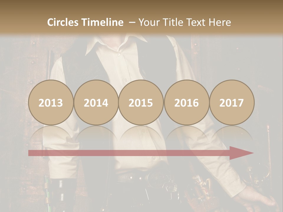 Victorien Ornement Aviator PowerPoint Template