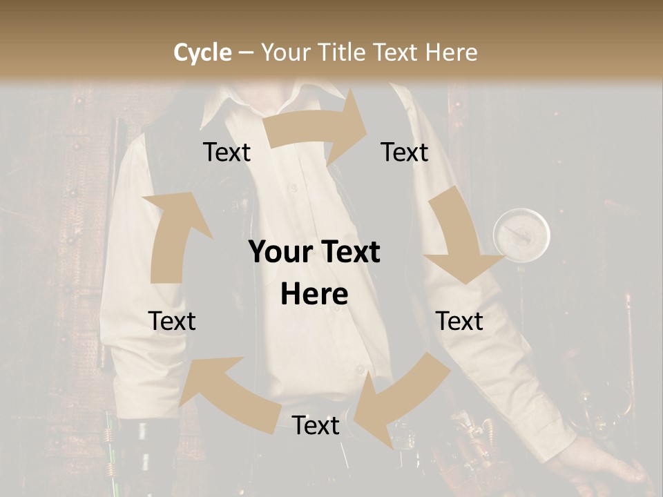Victorien Ornement Aviator PowerPoint Template