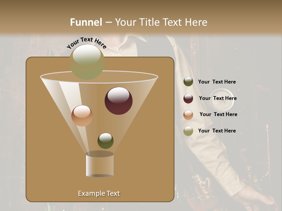 Victorien Ornement Aviator PowerPoint Template
