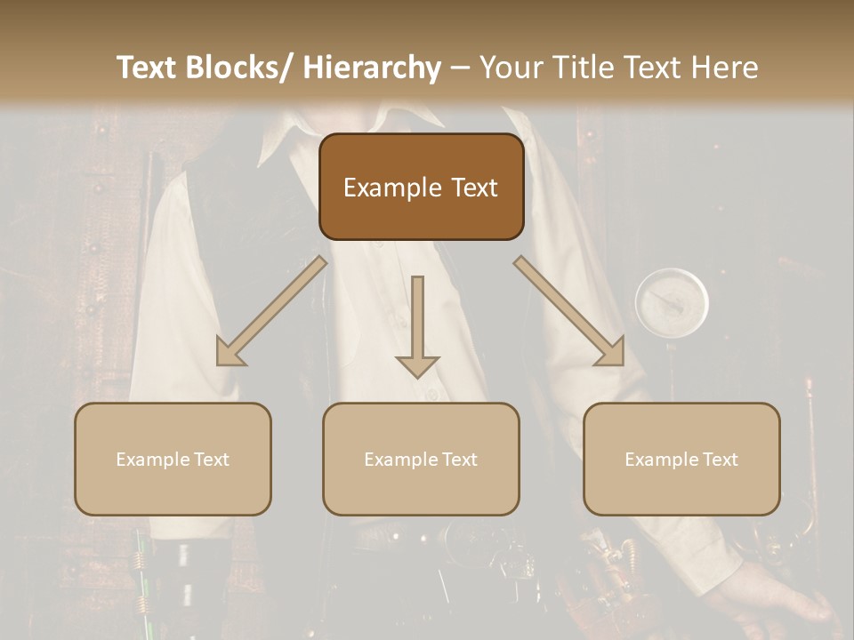 Victorien Ornement Aviator PowerPoint Template