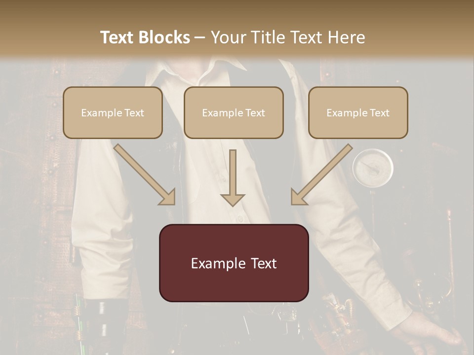 Victorien Ornement Aviator PowerPoint Template