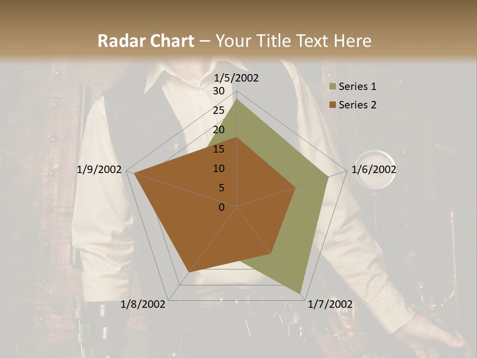Victorien Ornement Aviator PowerPoint Template