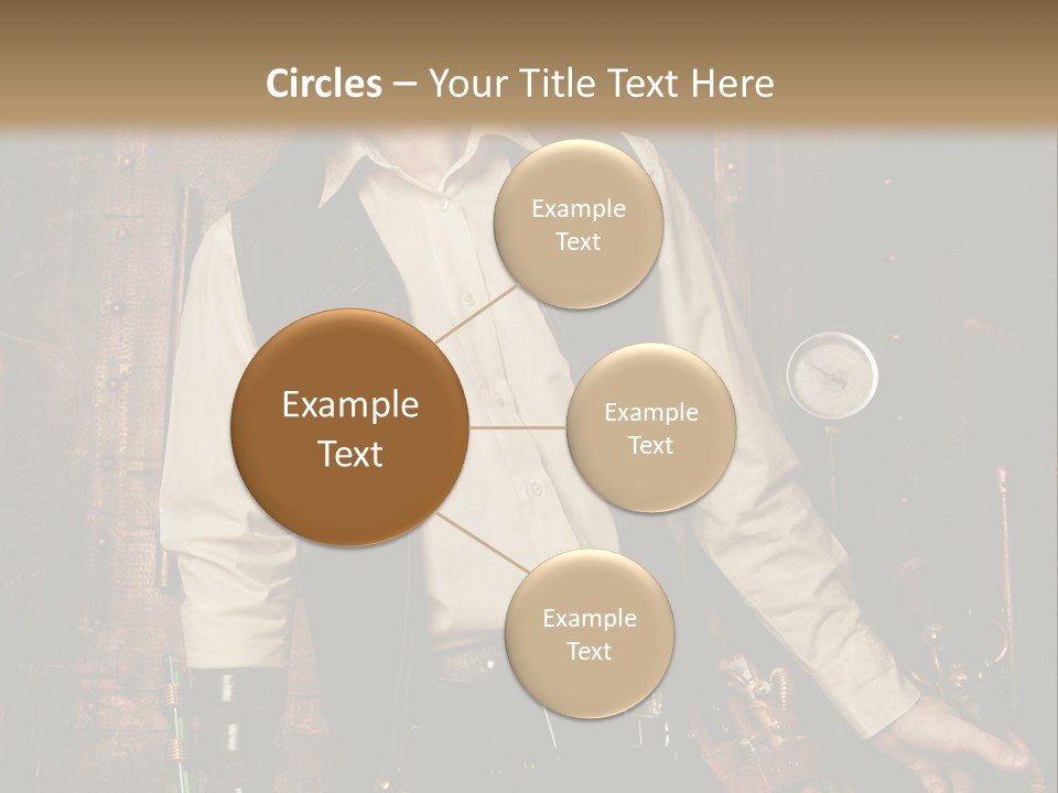 Victorien Ornement Aviator PowerPoint Template