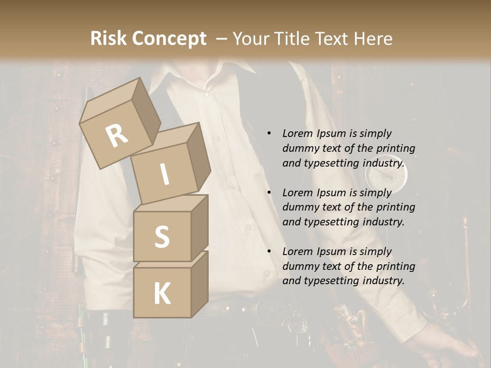 Victorien Ornement Aviator PowerPoint Template