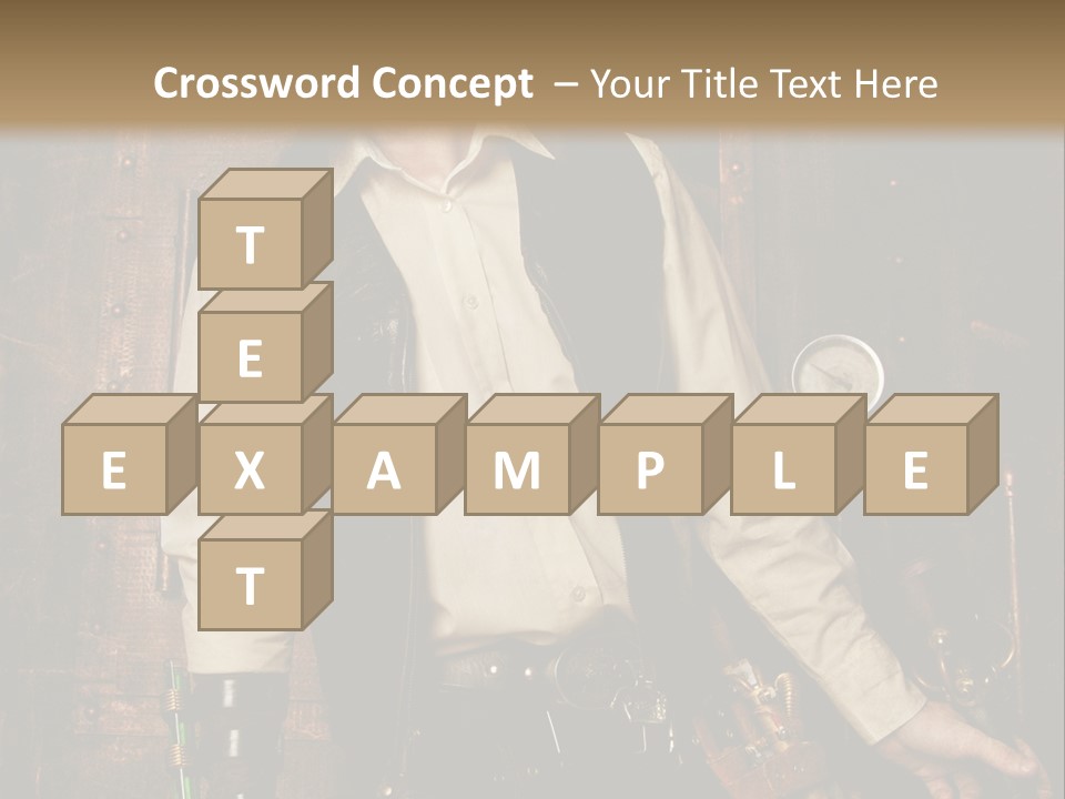 Victorien Ornement Aviator PowerPoint Template