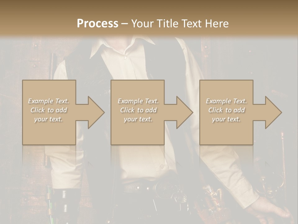 Victorien Ornement Aviator PowerPoint Template