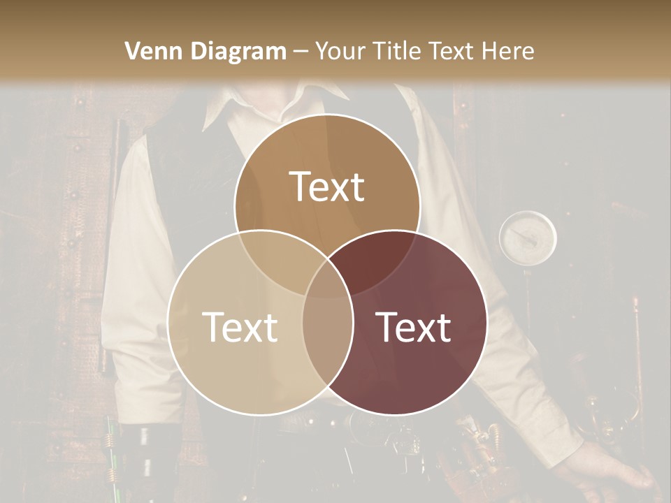Victorien Ornement Aviator PowerPoint Template