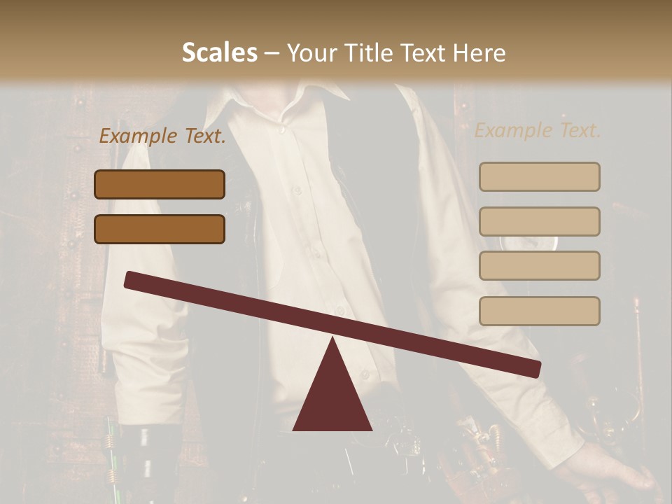 Victorien Ornement Aviator PowerPoint Template