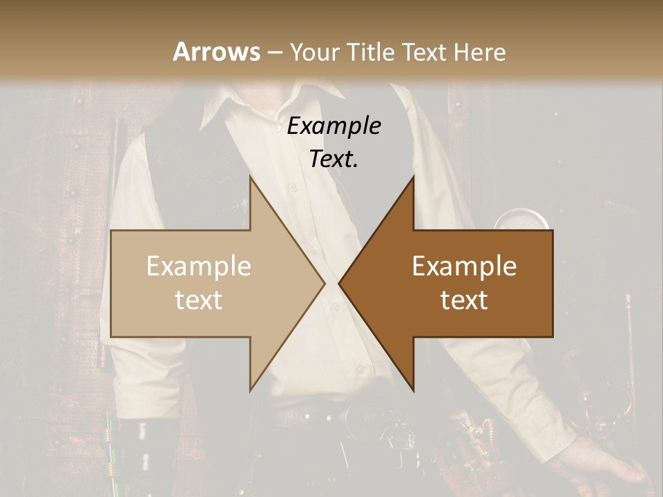 Victorien Ornement Aviator PowerPoint Template