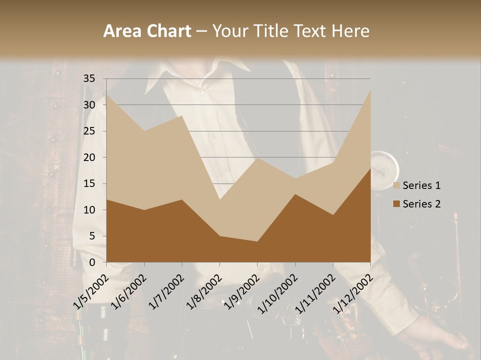 Victorien Ornement Aviator PowerPoint Template