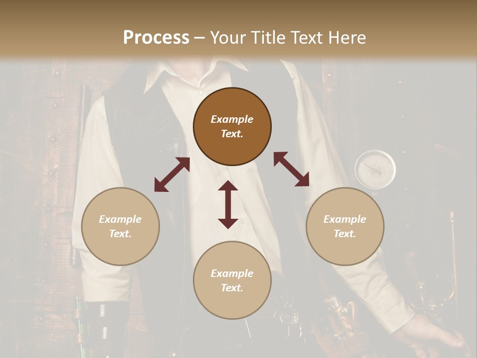 Victorien Ornement Aviator PowerPoint Template